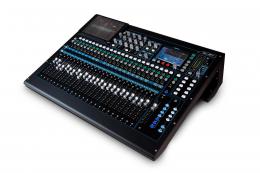 ALLEN&HEATH QU-24C  Цифровой микшер 24 микрофонных/линейных входа, 3 стерео входа, хром - 7